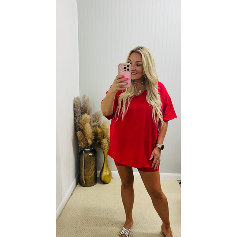 Get Going Biker Shorts Set
