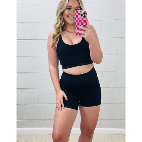 It Girl Seamless Short Set