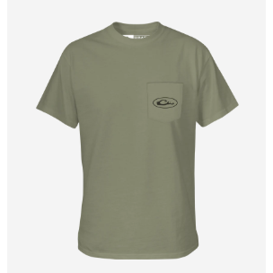 Drake Mud Cart T-Shirt - Sage Light Heather by Southern Roots Clothing Company