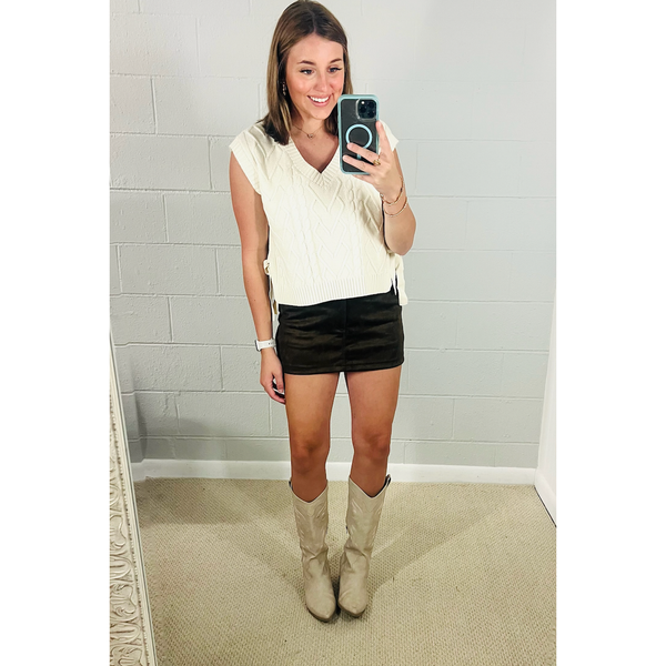 Low Waist Mini Skort by Southern Roots Clothing Company