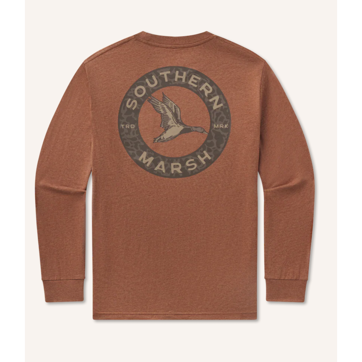 Southern Marsh  Inflight Camo Tee - Long Sleeve T Shirt