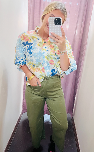 Ankle Cropped Pants