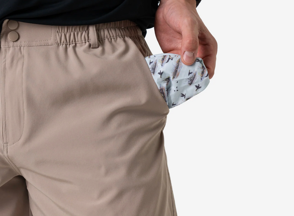 Everyday Short -Cobblestone Khaki 5.5 Inseam