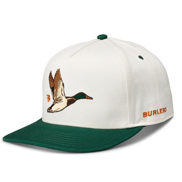 Burlebo Flying Duck Hat - Cream and Green