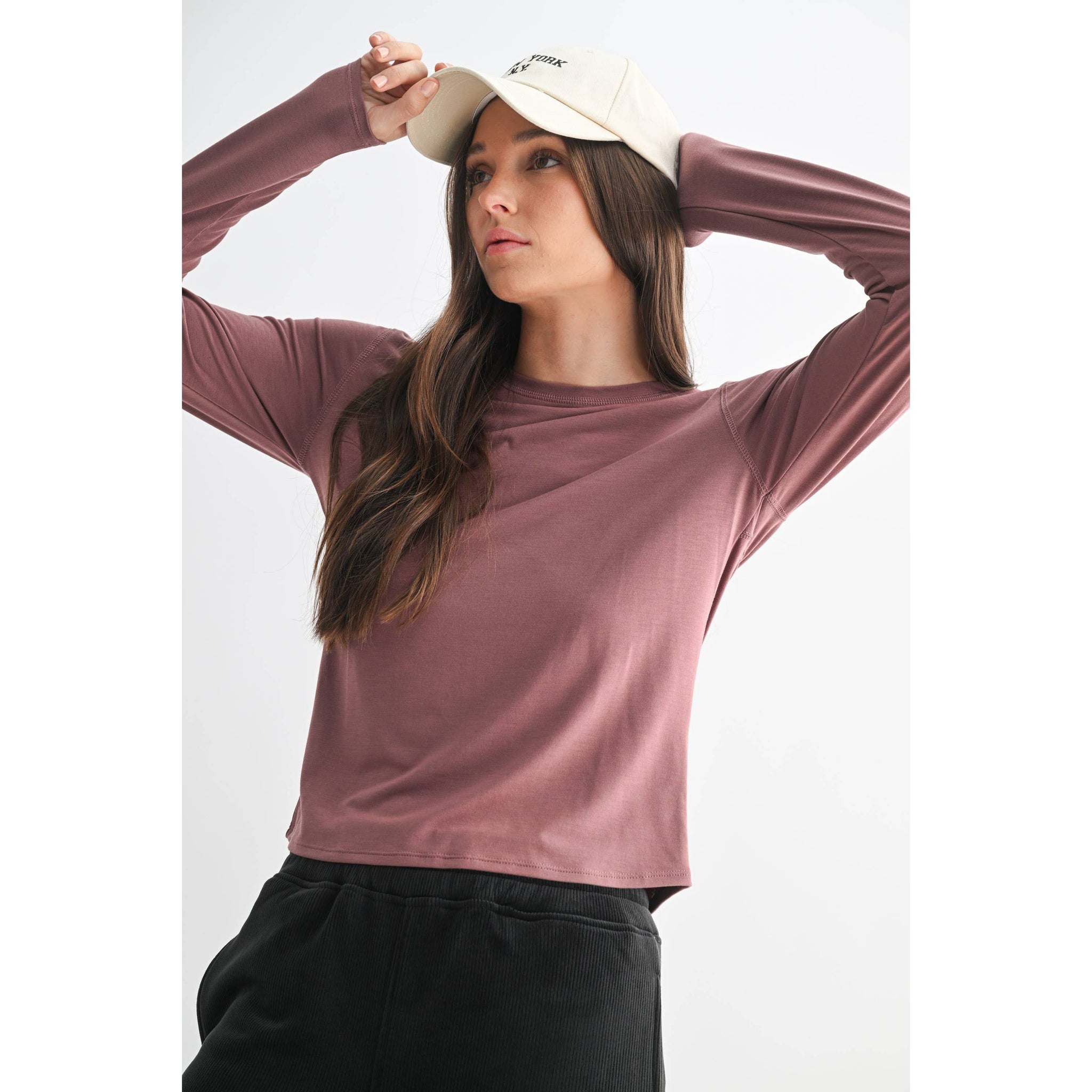 Luxe Line Long Sleeve Top
