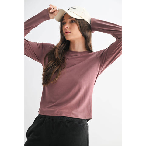 Luxe Line Long Sleeve Top