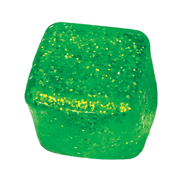Fun Doh Glow in the Dark Squishy Sparkle Cube