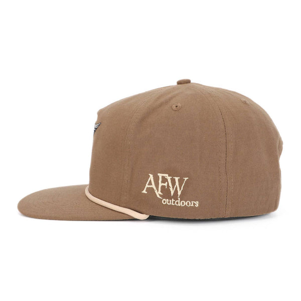 American Flyway Waterfowl - Brown w/ Tan Rope Specklebelly RipStop Hat