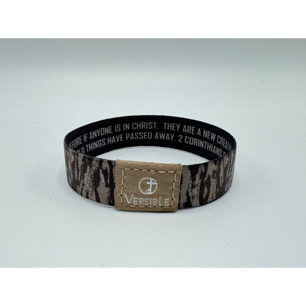 Versible - Tree Bark Camo / 2 Corinthians 5:17