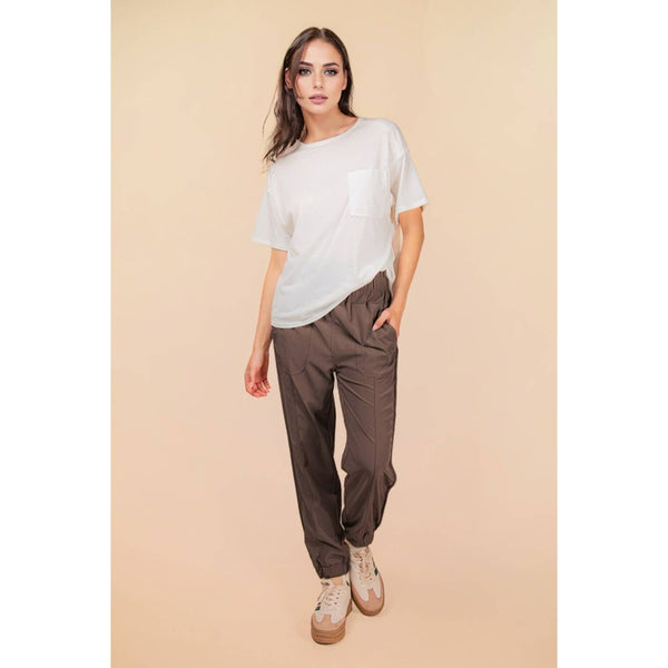Elasticized Waist Jogger Pants