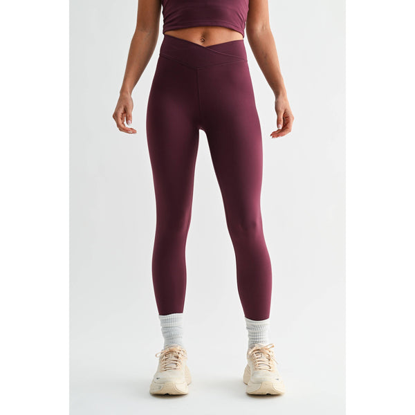 Venice Crossover Waist Leggings