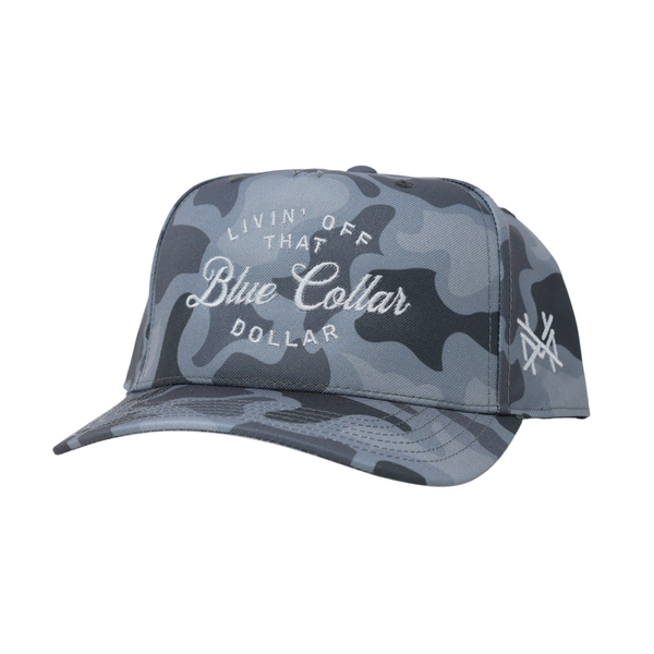Blue Collar Dollar Trucker Hat