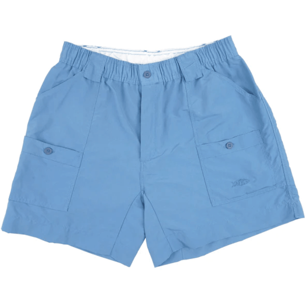 AFTCO Fishing Shorts - Denim 6" - Southern Roots Clothing Company