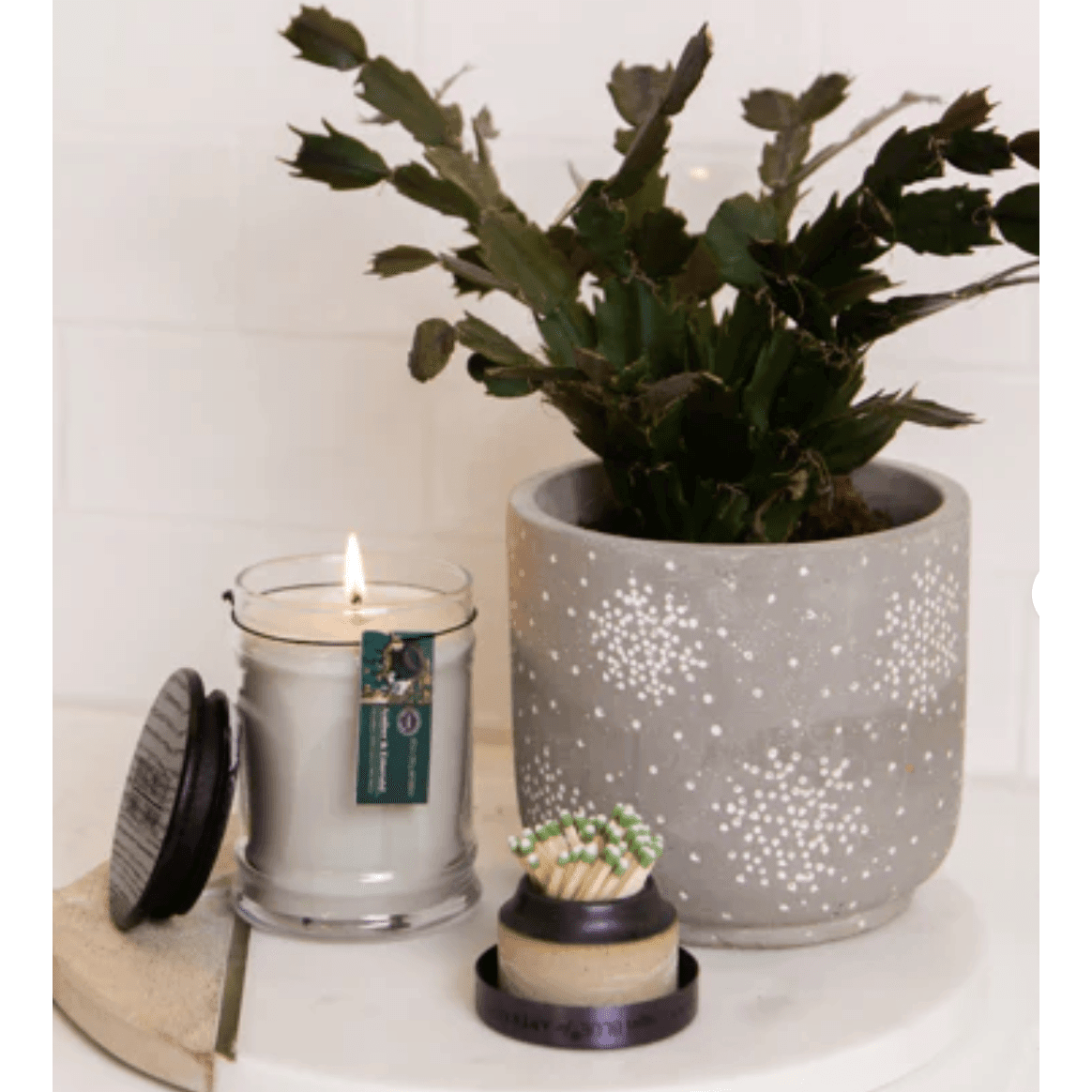 Amber & Ember 8oz Small Jar Candle - Southern Roots Clothing Company