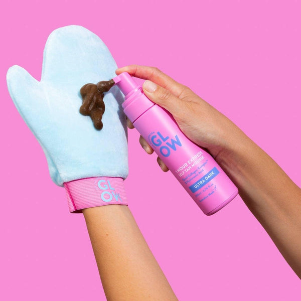Australian Glow - Dark Express 1 Hour Self Tan Mousse with Mitt - Southern Roots Clothing Company