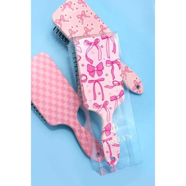 JOSSLYN by wall to wall - LARGE DETANGLE PADDLE HAIR BRUSH COMB | 40HC100