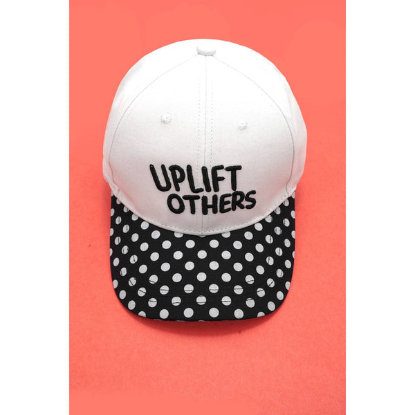 "Up Lift Others"  Polka Dot Baseball Cap |