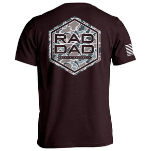 Rad Dad Duck Camo Short Sleeve T Shirt