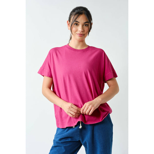 Pima Cotton SunFade Drape Tee
