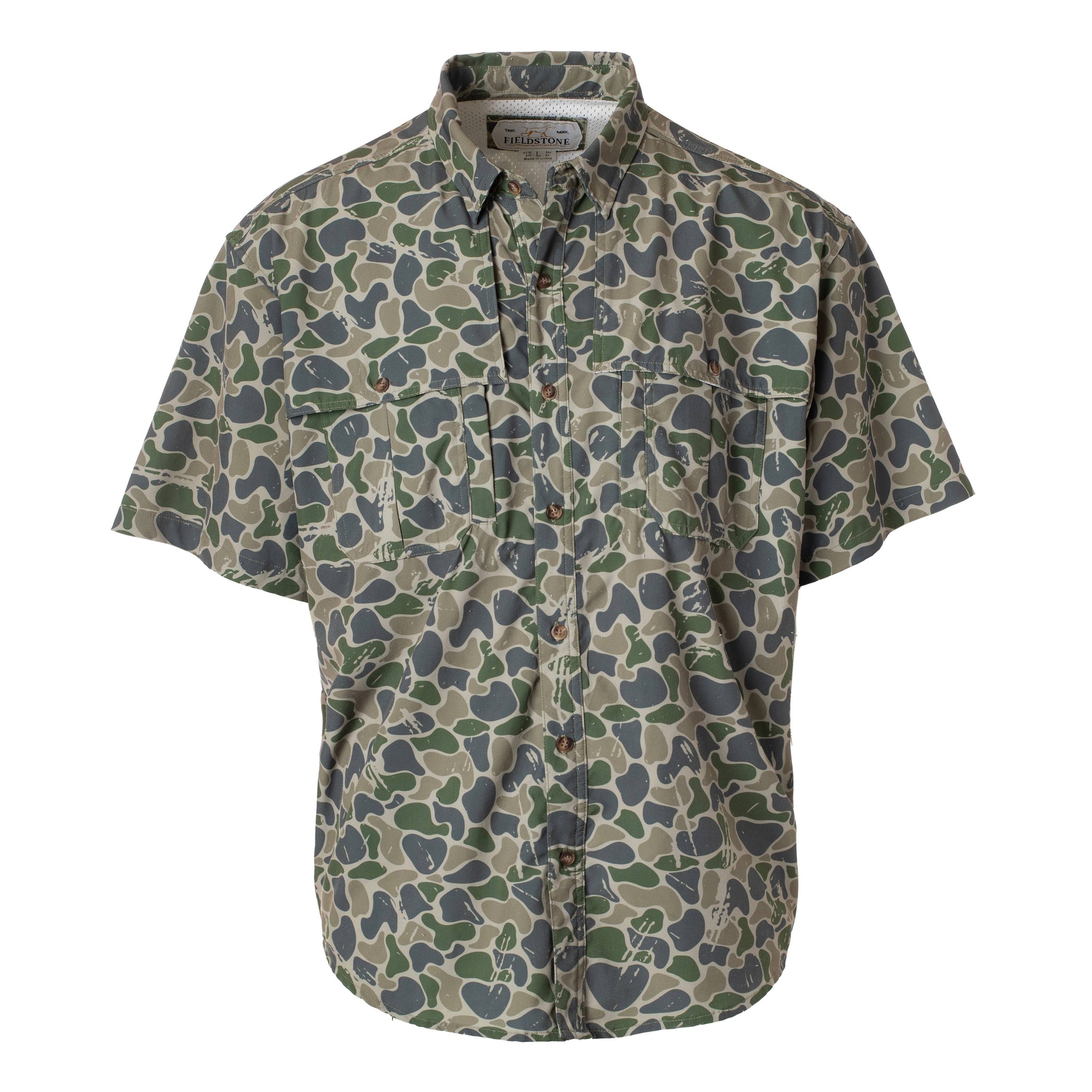 Fieldstone - Sporting Lifestyle Brand - Backwoods Camo Button Down