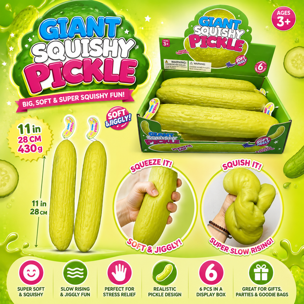 GS Wholesale (Formerly Known as Gypsy Soul) - Giant Squishy Pickle