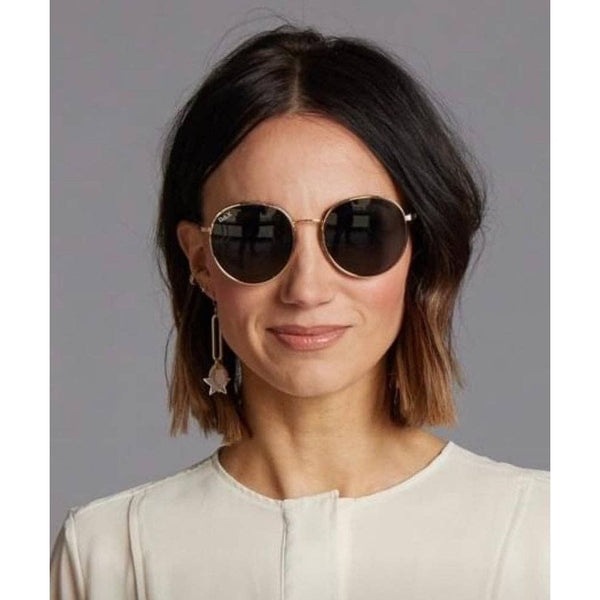 Luna - Unisex Polarized Small Round Sunglasses