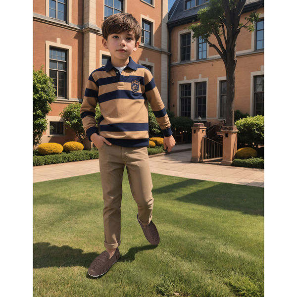 Floafers - KIDS PRODIGY DRIVER DRIFTWOOD BROWN/COCONUT