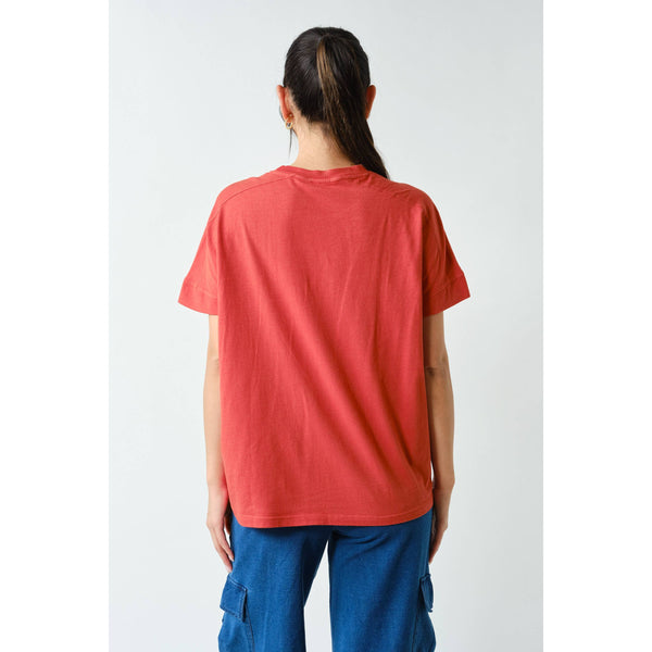 Pima Cotton SunFade Drape Tee