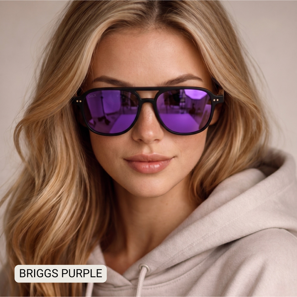 Briggs - Women's Polarized Small/ Medium Aviator