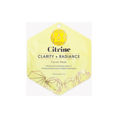 Brightening Citrine Inspired Facial Mask - Southern Roots Clothing Company