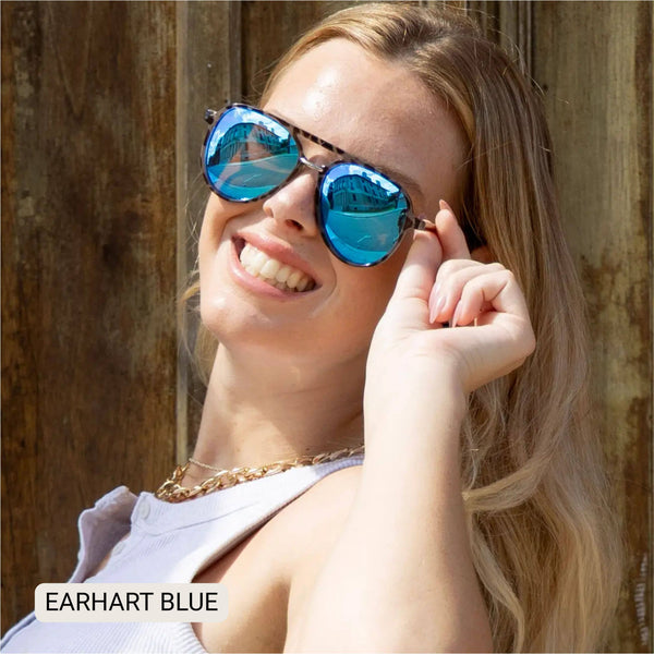 DAX Eyewear - Earhart - Women’s Aviator Sunglasses–Polarized Everyday Chic