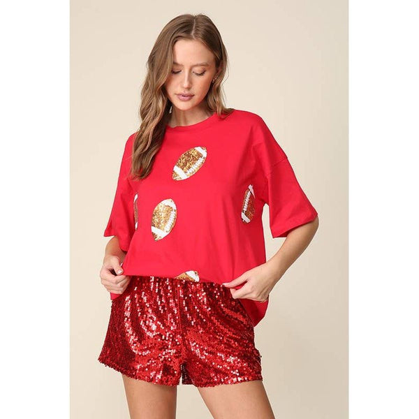 Game Day Dazzling Football T-Shirt