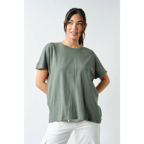 Shoreline Pima Cotton Slouchy Tee