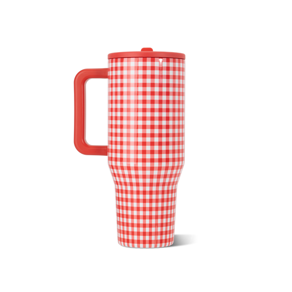Summer Picnic HydroJug 40 oz Traveler Tumbler