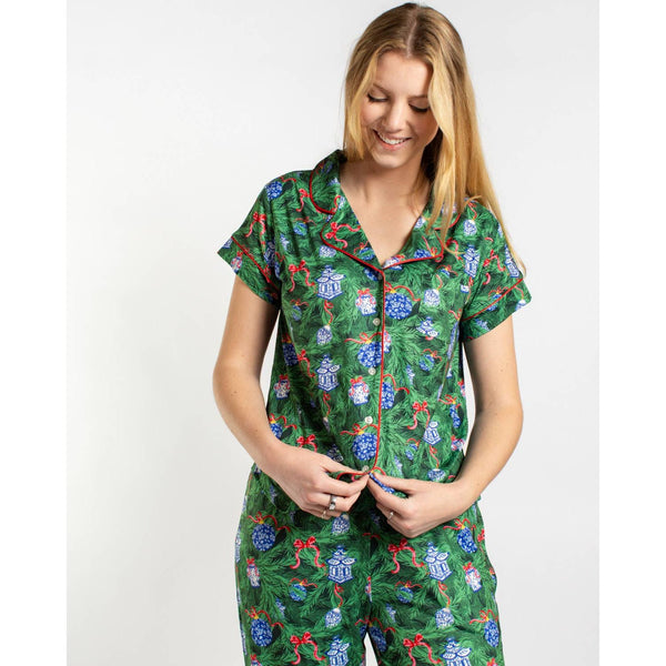 Spruce It Up Pajama Set - Pants/Top