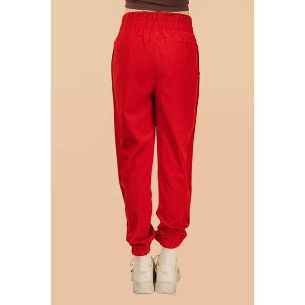 Elasticized Waist Jogger Pants