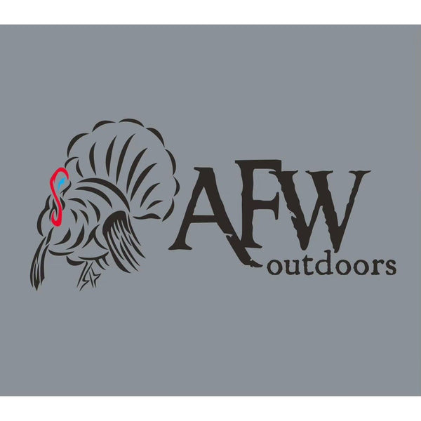 American Flyway Waterfowl - The Strutter Tee - Granite w/ Pocket