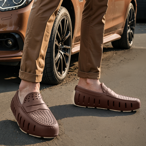 Floafers - MENS DRIFTWOOD BROWN/COCONUT COUNTRY CLUB 2.0
