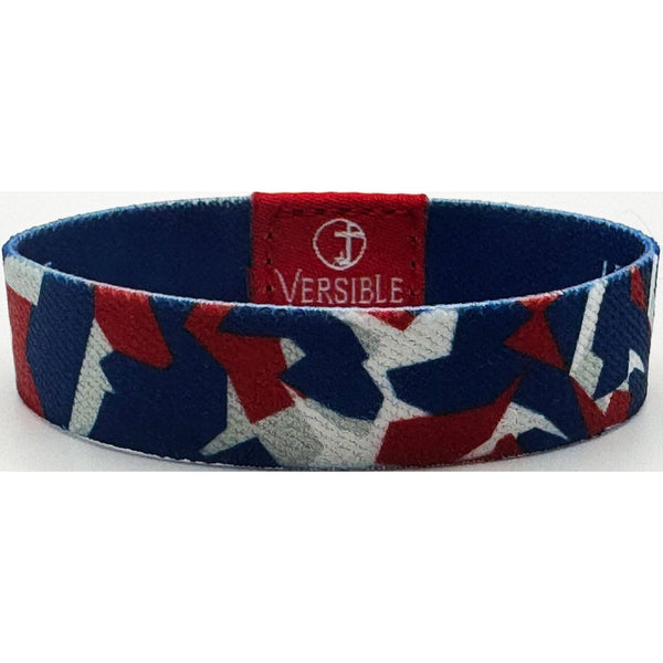 Versible - Team Camo / Philippians 4:13 Wristband