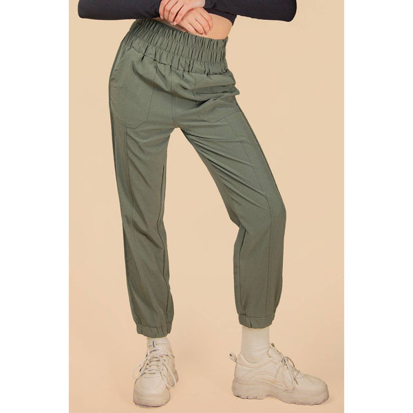 Elasticized Waist Jogger Pants