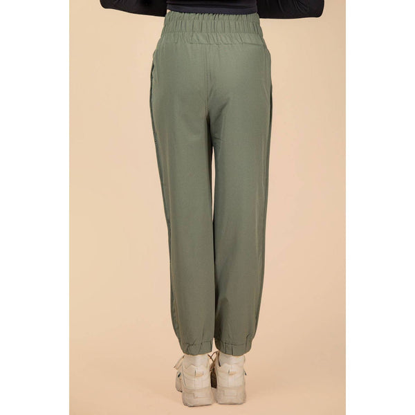 Elasticized Waist Jogger Pants