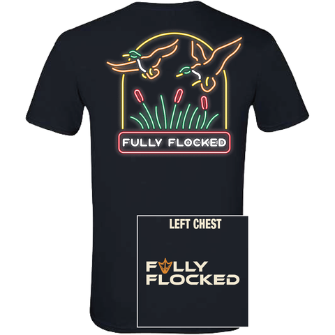 Fully Flocked - FFS4 Neon Ducks Black