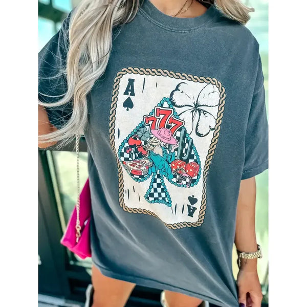 Ace Of Spades Pepper Graphic Tee