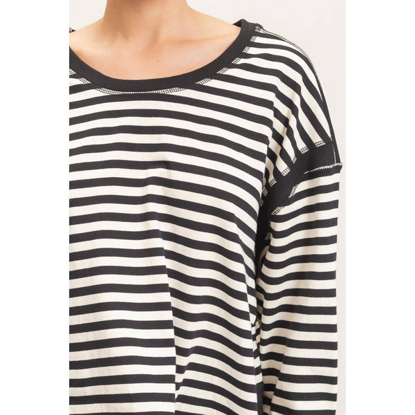 Striped Long Sleeve Top