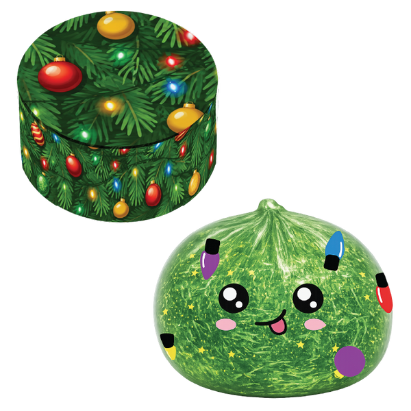 Novelty Brands - Fun Doh Christmas Dumpling Squishy Toy 12pc Holiday Display