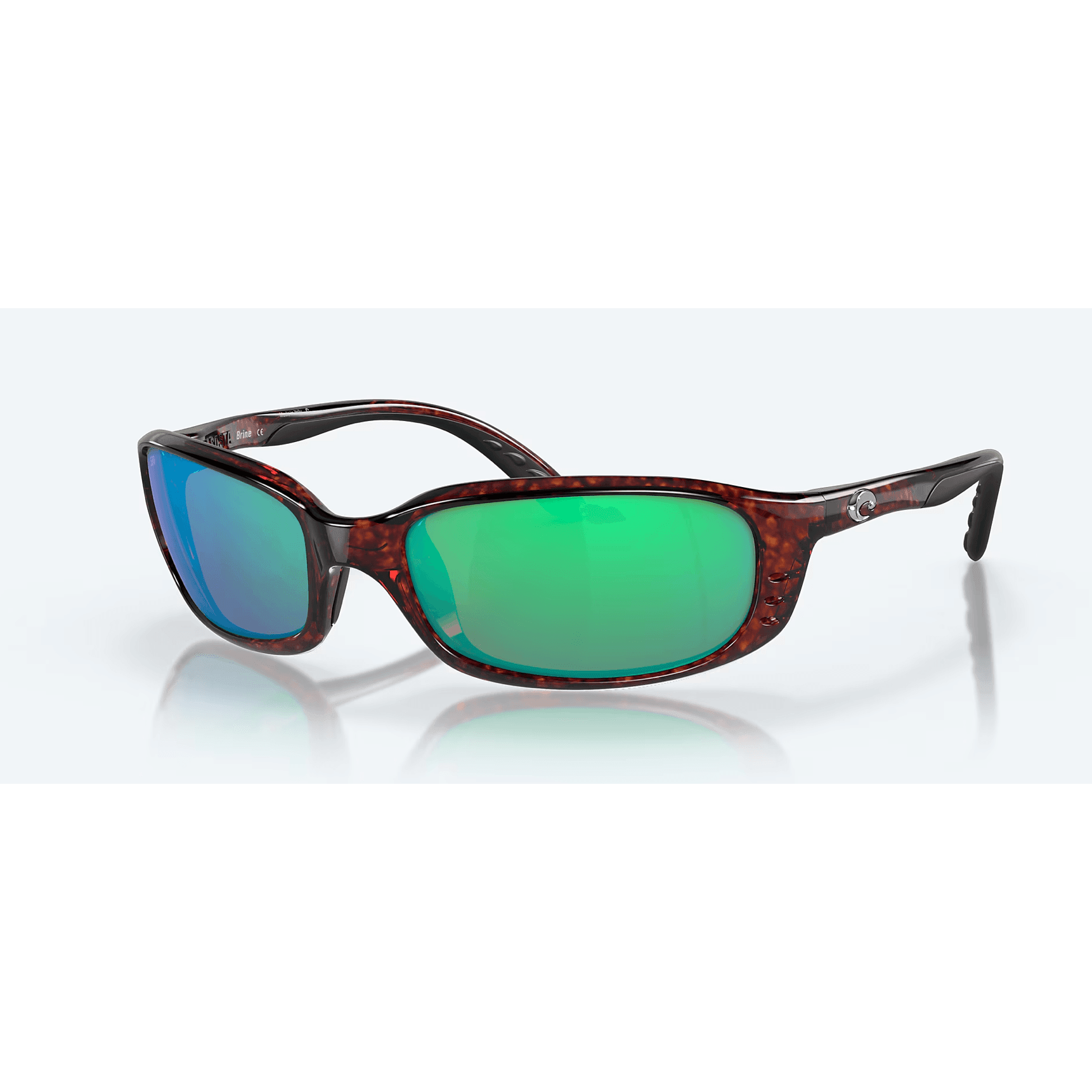 Costa Del Mar Brine Polarized Sunglasses - Tortoise/Green 