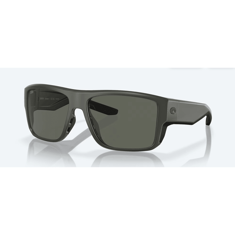 Costa Del Mar - Taxman Polarized Sunglasses - Matte Olive/Gray Glass Lenses - Southern Roots Clothing Company