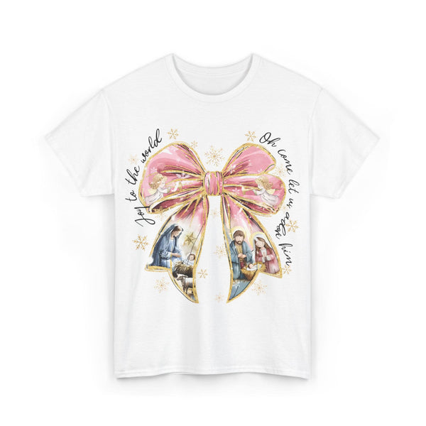 Cute Jesus Christmas Bow Shirt