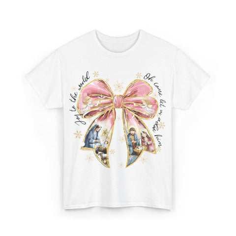 Cute Jesus Christmas Bow Shirt