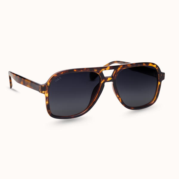 DAX Eyewear - Cruz - Unisex Aviator Sunglasses – Polarized Hair-Friendly